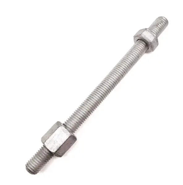 Ce avantaje au tija filetată galvanizată la cald cu piulițe potrivite produsele placate cu zinc peste culoare?