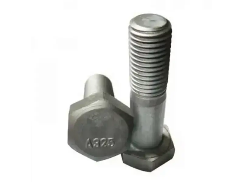 Șurub structural hexagonal ASTM A325 Șurub de înaltă rezistență din oțel carbon