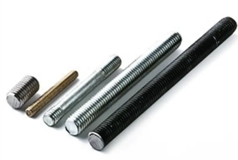 Galvanized Double End Studs For Solar Mounting Bracket