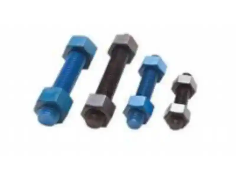 Șuruburi știft acoperite cu PTFE cu piulițe hexagonale