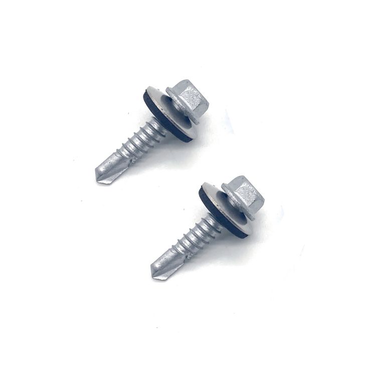 SS304 SS410 Ruspert Din7504k șurub autoforant bimetal cu cap hexagonal cu flanșă